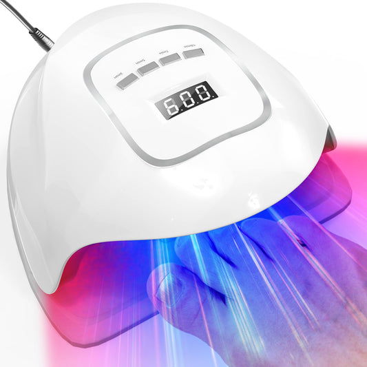 iKeener Nail Fungus Laser Device,FDA Cleared Nail Laser Cleaning Fingernails & Onychomycosis,Nail Fungus Remover,with 15*470nm Blue Light +30*650nm Red Light,Adjustable Sessions of 3/5/7/10 Minutes