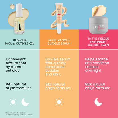 OPI NATURE STRONG Skincare Glow Up Nail & Cuticle Oil (30ml)